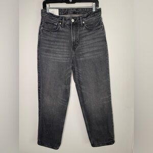 H&M Men's Dark Gray Straight Jeans